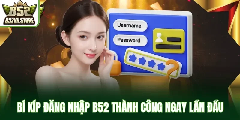 Bí kíp đăng nhập B52 thành công ngay lần đầu